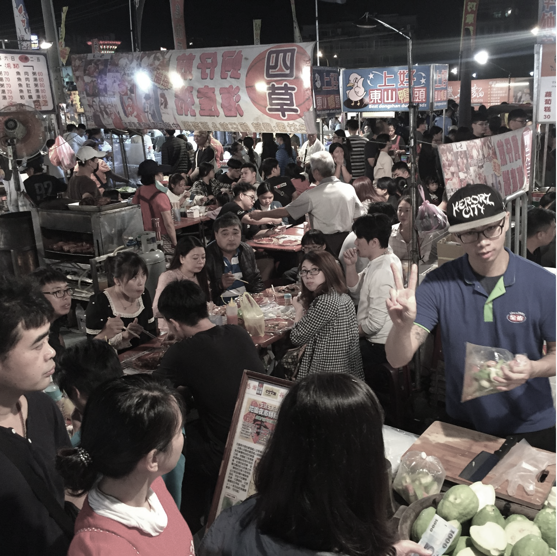 Night market in Tainan